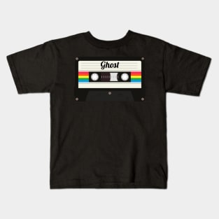 Ghost / Cassette Tape Style Kids T-Shirt